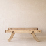 Vintage Teak Camel Cart