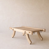 Vintage Teak Camel Cart