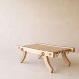 Vintage Teak Camel Cart