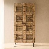 Vintage Teak Door | Natural