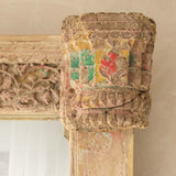 Vintage Teak Mirror | Natural