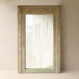 Vintage Teak Mirror | Natural