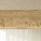 Vintage Teak Mirror | Natural