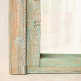 Vintage Teak Mirror | Natural