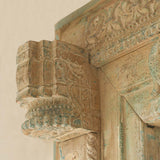 Vintage Teak Mirror | Natural