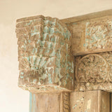 Vintage Teak Mirror | Natural