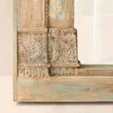 Vintage Teak Mirror | Natural