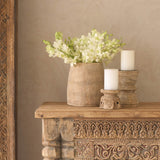 Vintage Wooden Pot