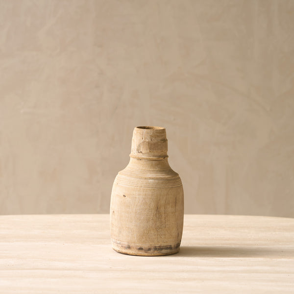 Vintage Wooden Pot