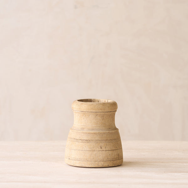 Vintage Wooden Pot