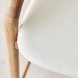 Inlay Counter Stool | Oak Frame - Bespoke Leather - Originals Furniture