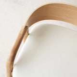 Inlay Counter Stool | Oak Frame - Bespoke Leather - Originals Furniture