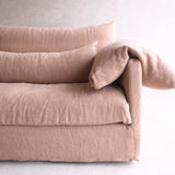 Island Fabric Sofa | Apricot