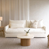 Island Fabric Sofa | Blanc