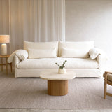 Island Fabric Sofa | Blanc