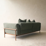 Timm 3 Seater Fabric Sofa | Latte Oak - Grenada (210cm)