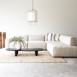 Sketch baker L shape fabric sofa bespoke - Originals Furniture Singapore