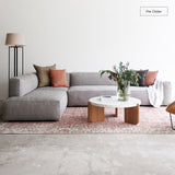 Sketch baker L shape fabric sofa bespoke - Originals Furniture Singapore