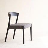 Ronda Dining Chair | Black Frame - Bespoke Fabric - Originals Furniture