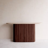Gion Console | Walnut Stained Base - Bespoke (140cm)