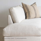 Hansen L Shape Sofa | Bespoke Fabric/Leather (299cm)