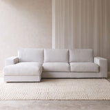 Hansen L Shape Fabric Sofa | Bespoke Fabric