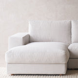 Hansen L Shape Fabric Sofa | Bespoke Fabric