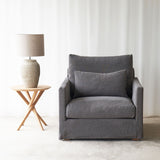 Island Fabric Armchair | Iron