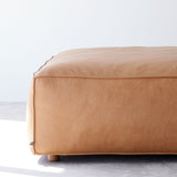 Baker Module | Ottoman - Bespoke Leather