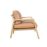 Nysse Sofa | 2 Seater - Bespoke Fabric & Leather (135cm)