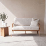 Nysse Sofa | 2 Seater - Bespoke Fabric & Leather (135cm)