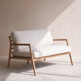 Nysse Sofa | 2 Seater - Bespoke Fabric & Leather (135cm)