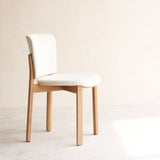 Pinta Fabric Dining Chair | Oak Frame - Gesso - Originals Furniture