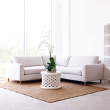 Sketch Ponte Corner Sofa Bespoke Custom Fabric from Originals Furniture Singapore