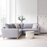 Sketch Ponte Corner Sofa Bespoke Custom Fabric from Originals Furniture Singapore