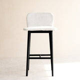 Puddle Counter Stool | Black Frame - Bespoke
