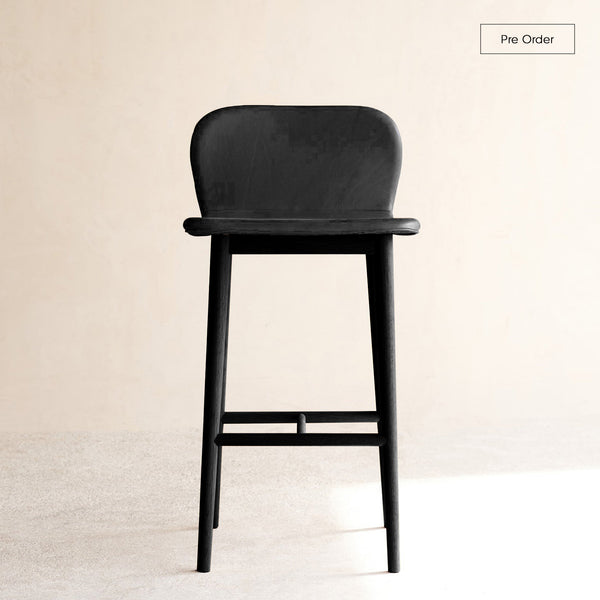 Puddle Counter Stool | Black Frame - Bespoke
