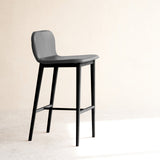 Sketch puddle black frame counter stool bespoke - Originals Furniture Singapore