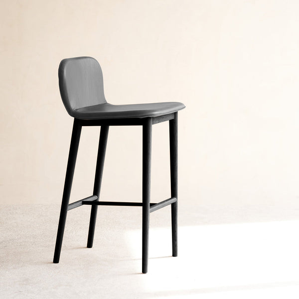 Sketch puddle black frame counter stool bespoke - Originals Furniture Singapore