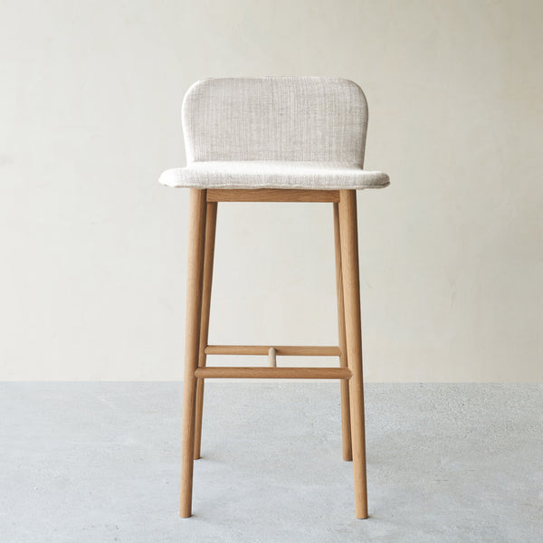 Puddle Bar Stool | Oak Frame - Bespoke
