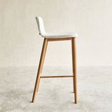 Sketch puddle oak frame bar stool bespoke - Originals Furniture Singapore