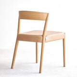 Sketch Ronda Dining Chair Oak Frame Bespoke Leather Custom from Originals Furniture Singapore