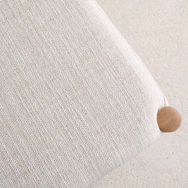 Ronda Fabric Dining Chair | Oak Frame - Sand