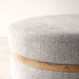 Saga Fabric Ottoman