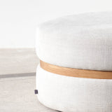 Saga Fabric Ottoman