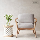 Sensu Armchair | Bespoke Fabric & Leather