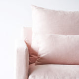 Sketch Shell Pink Sloopy Fabric Armchair from Originals Furniture Singapore