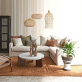 Sketch Sloopy Modular Corner Fabric Sofa in Cereal Brown Beige from Originals Furniture Singapore