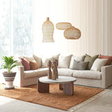 Sketch Sloopy Modular Corner Fabric Sofa in Cereal Brown Beige from Originals Furniture Singapore
