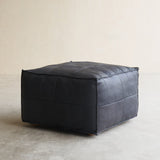 Tanbo Leather Ottoman (68cm)